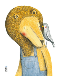 Picture of Le Lion et l'oiseau