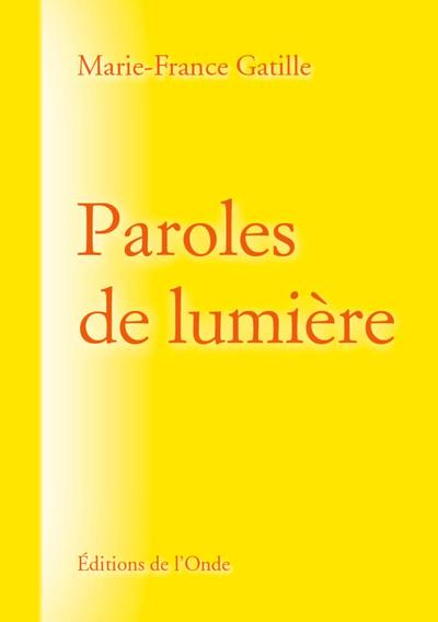 Image de PAROLES DE LUMIERE