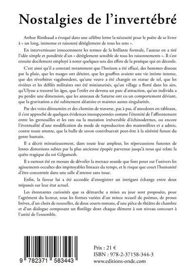 Picture of Nostalgie de l´invertébré