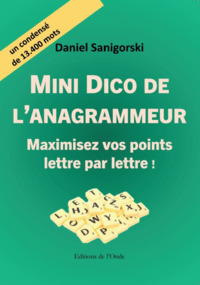 Picture of MINI DICO DE L'ANAGRAMMEUR