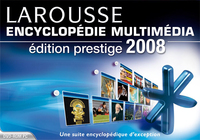 Image de CD-ROM ENCYCLOPEDIE LAROUSSE MULTIMEDIA 2008 PRESTIGE