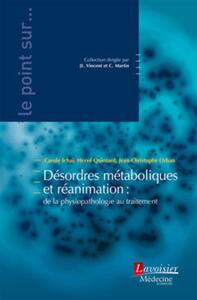 Image de Désordres métaboliques et réanimation