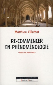 Picture of Re-commencer en phenomenologie