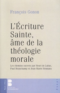 Image de Ecriture sainte ame de la theologie morale (l')