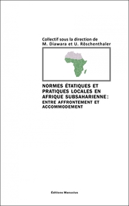 Picture of Normes étatiques et pratiques locales en Afrique subsaharien