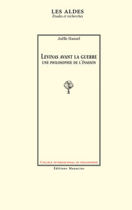 Picture of Levinas avant la guerre : Une philosophie de l'évasion