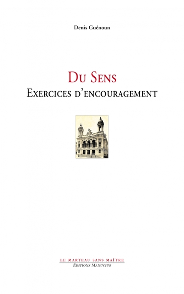 Picture of Du Sens - Exercices d'encouragement