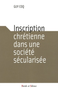 Image de inscription chretienne dans une societe secularisee