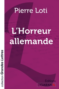 Picture of L'Horreur allemande (grands caractères)