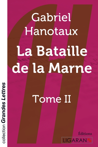 Picture of La bataille de la Marne - Tome 2 (grands caractères)9782335021776