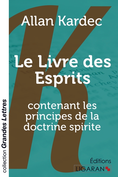 Image de Le Livre des Esprits (grands caractères)