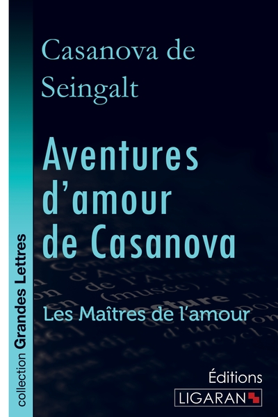 Picture of Aventures d'amour de Casanova (grands caractères)