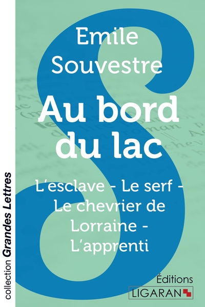 Picture of Au bord du lac (grands caractères)