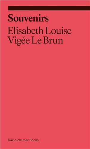 Picture of VigEe Le Brun Souvenirs : From a Memoir /anglais