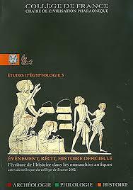 Image de Événement, récit, histoire officielle.