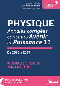 Picture of Physique - Annales corrigées Concours avenir et puissance 11