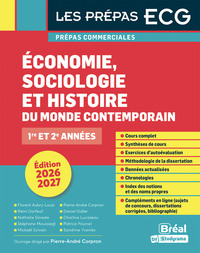 Image de Économie, sociologie, histoire du monde contemporain 2026-2027