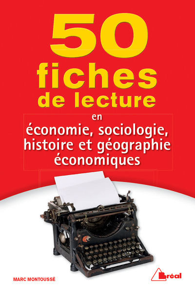 Picture of 50 fiches de lecture en économie/sociologie/histoire et géographie économiques