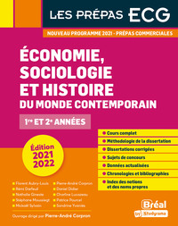 Image de Economie, sociologie et histoire du monde contemporain - Prépas ECG