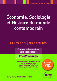 Image de Economie, sociologie et histoire du monde contemporain