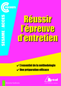 Picture of Réussir l'épreuve d'entretien des concours access et sésame