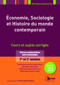 Picture of Economie, sociologie et histoire du monde contemporain