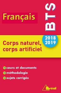 Picture of Français BTS 2018/2019 : Corps naturel, corps artificiel