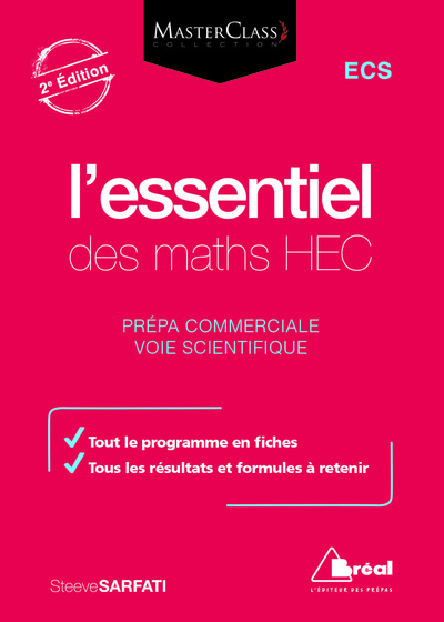 Image de L'essentiel des maths HEC