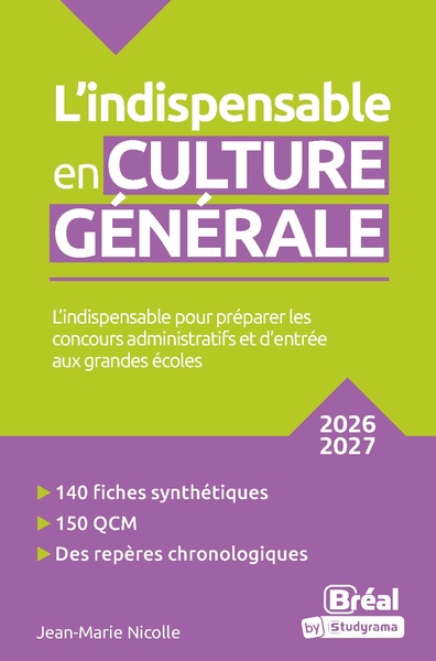 Picture of L'indispensable en culture générale