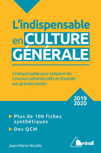 Picture of L'indispensable en culture générale 2019-2020