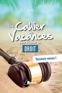 Image de Le cahier de vacances pour réussir en droit