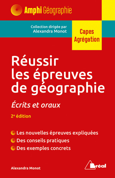 Image de Réussir les épreuves de géographie