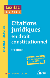 Picture of Citations juridiques en droit constitutionnel