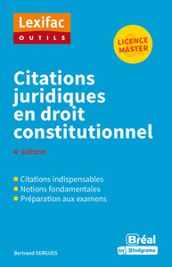 Picture of Citations juridiques en droit constitutionnel