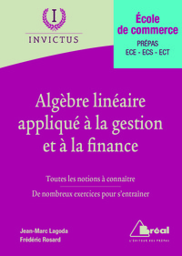 Picture of L'algèbre linéaire appliqué à la gestion et à la finance