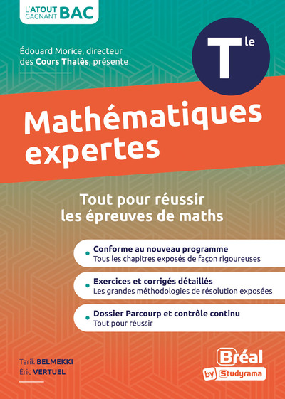 Picture of Enseignement optionnel mathématiques expertes terminale