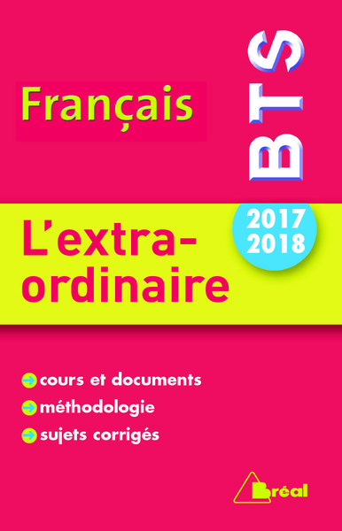 Image de Français BTS 2017-2018 : L'extra-ordinaire