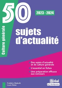 Picture of 50 sujets d'actualité 2023-2024