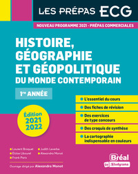 Image de Histoire, géographie et géopolitique du monde contemporain - Prépas ECG