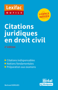 Picture of Citations juridiques en droit civil
