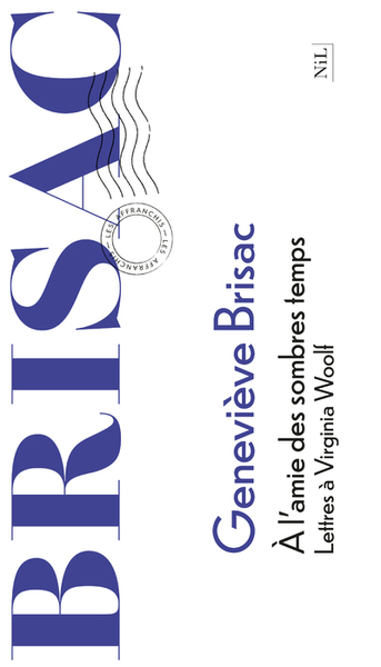 Picture of À l'amie des sombres temps - Lettres à Virginia Woolf