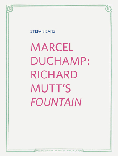 Image de Marcel Duchamp: Richard Mutt's Fountain