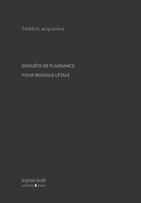 Picture of Enquête de flagrance pour musique létale