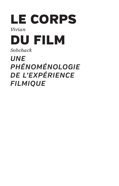 Image de Le corps du film