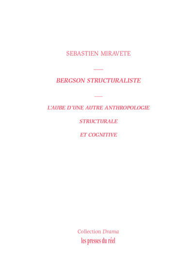 Picture of Bergson structuraliste