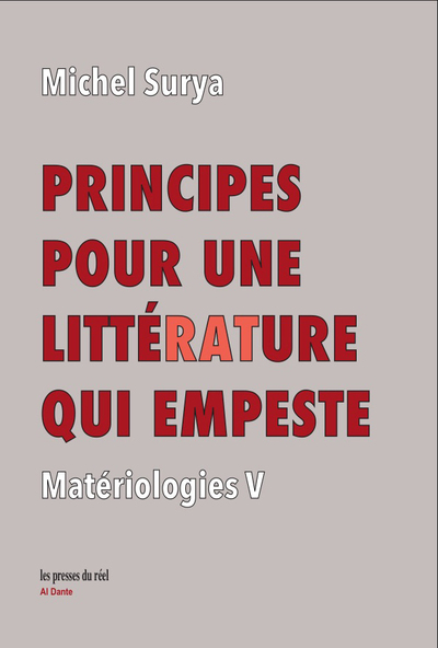 Image de Principes pour une littérature qui empeste