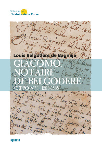 Picture of Giacomo, notaire de Belgodere