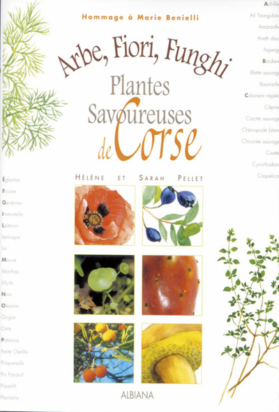 Picture of Arbe, fiori, funghi - Plantes savoureuses de Corse