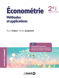 Image de Économétrie : méthodes et applications