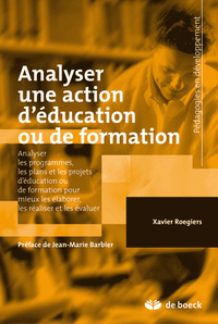 Image de Analyser une action d'éducation ou de formation